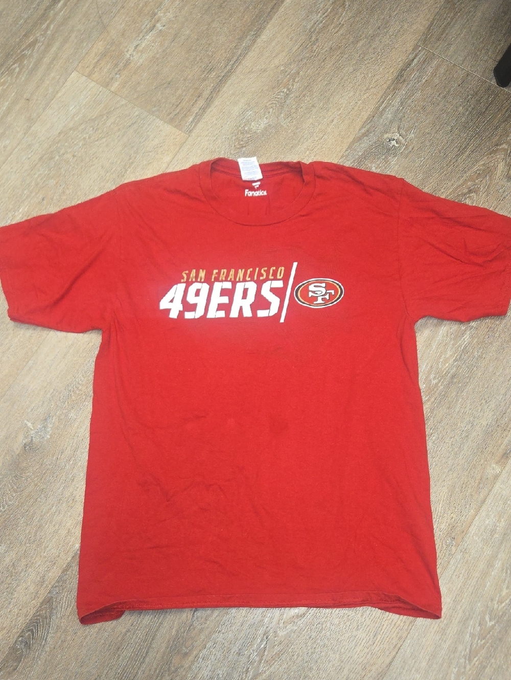 Fanatics San Francisco 49ers Red Logo T-Shirt